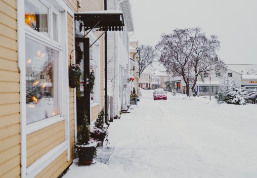 Pargas centrum vintertid | Paraisten Keskusta talvisin | Town centre of Pargas wintertime