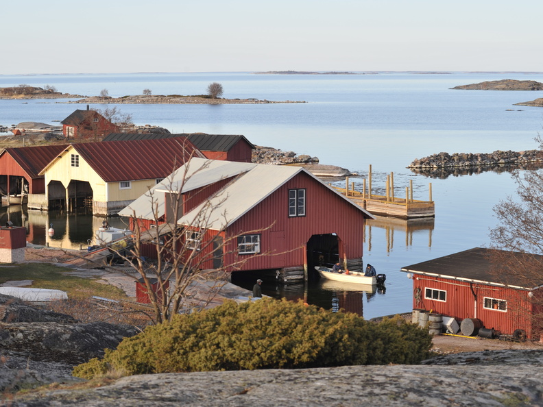 Båthus på Borstö - Borstön venevajat