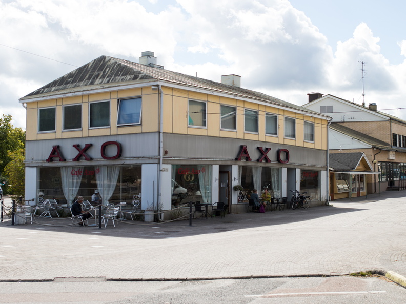 Gågatan i Pargas | Kävelykatu Paraisilla | The pedestrian street in Pargas town centre 