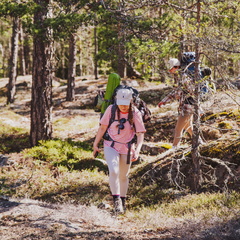 Vandring till Smörasken | Vaellus Smöraskeniin | On the way to the Smörasken lookout